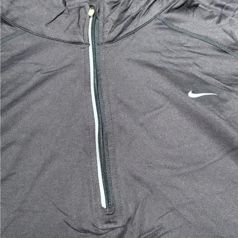 Nike Dri-FIT Running Element 1/2 Zip Top Charcoal - Women's XXL - Picture 4 of 8
